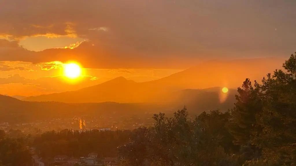 Sunset in Uzumlu
